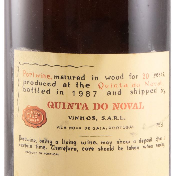 Noval 20 years Port (bottled in 1987)