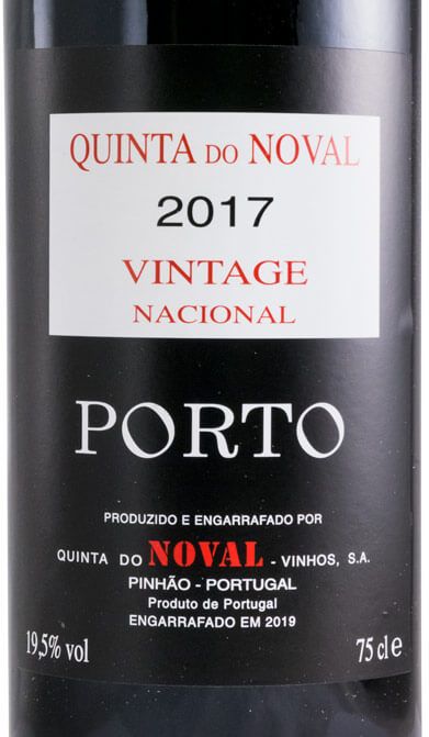 2017 Noval Nacional Vintage Porto