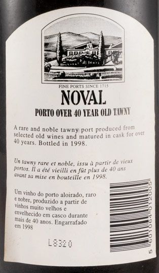 Noval 40 anos Porto (engarrafado em 1998)
