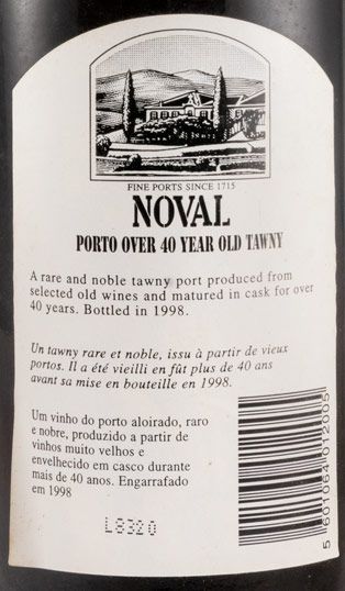 Noval 40 years Port (bottled in 1998)