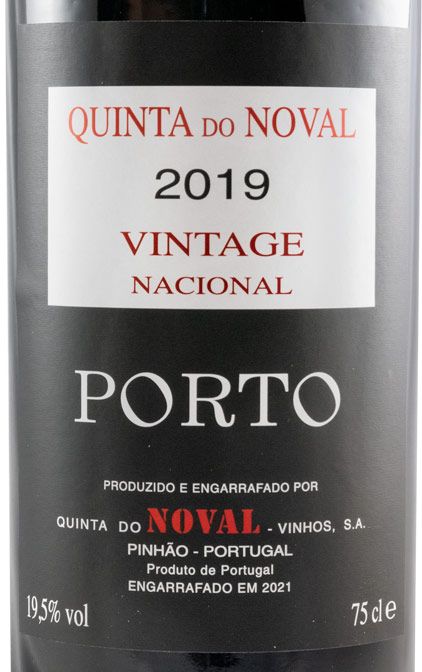 2019 Noval Vintage Nacional Porto