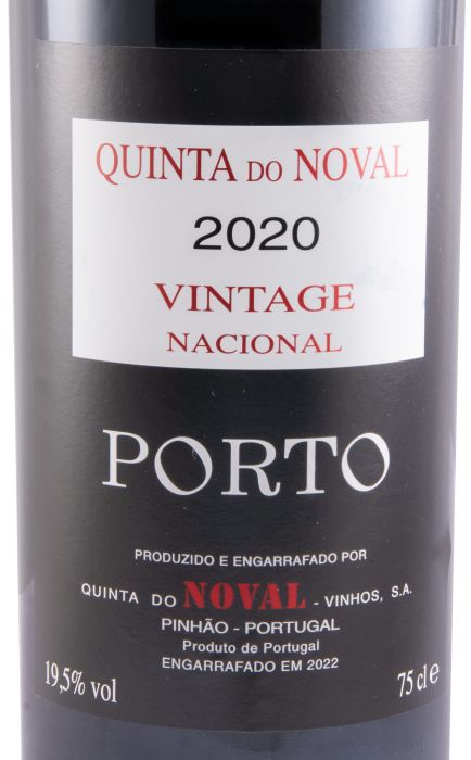 2020 Noval Vintage Nacional Port