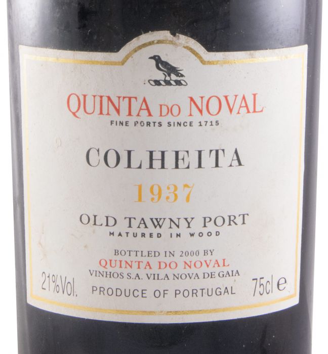 1937 Noval Colheita Porto (rótulo branco)