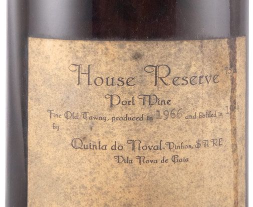 1966 Noval House Reserve Port (bottled in 1984)