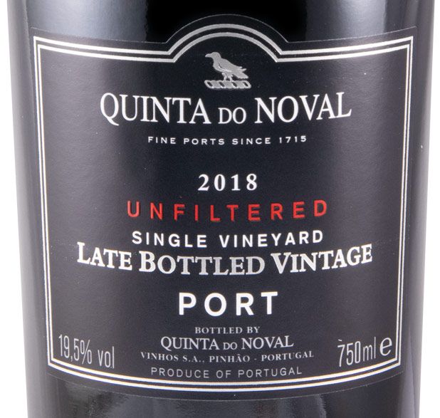 2018 Noval LBV Não Filtrado Porto