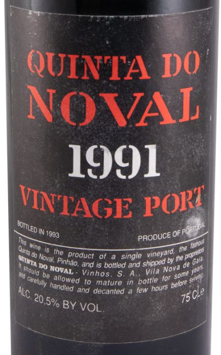 1991 Noval Vintage Port