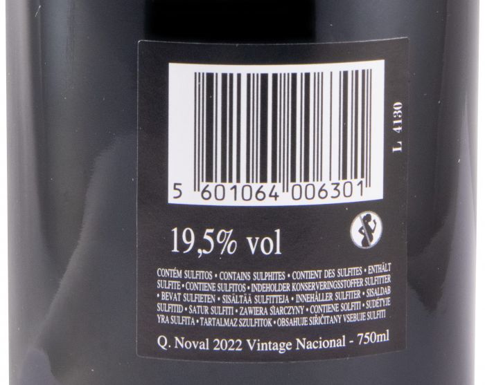 2022 Noval Vintage Nacional Port