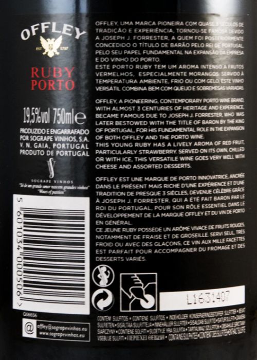 Offley Ruby Porto