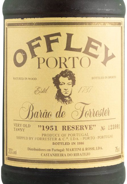 1951 Offley Reserva Porto