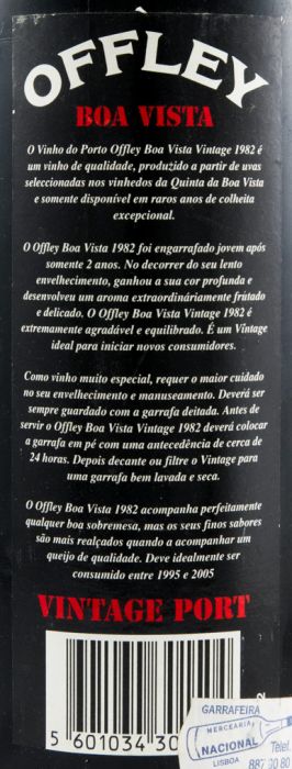 1982 Offley Boa Vista Vintage Porto