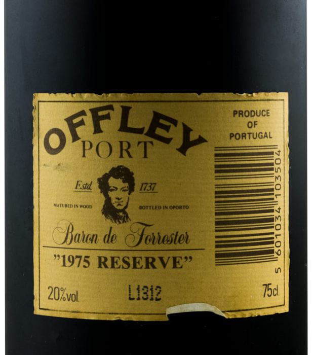 1975 Offley Barão de Forrester Reserve Port