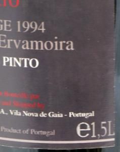1994 Ramos Pinto Quinta de Ervamoira Vintage Port 1.5L