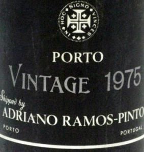 1975 Ramos Pinto Vintage Porto