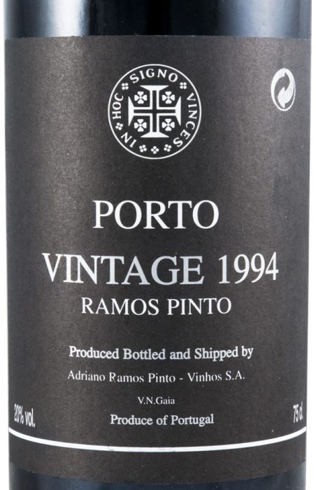 1994 Ramos Pinto Vintage Port