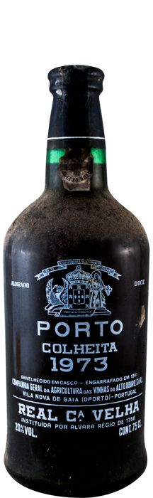 1973 Real Companhia Velha Colheita Port (pyrographed bottle)