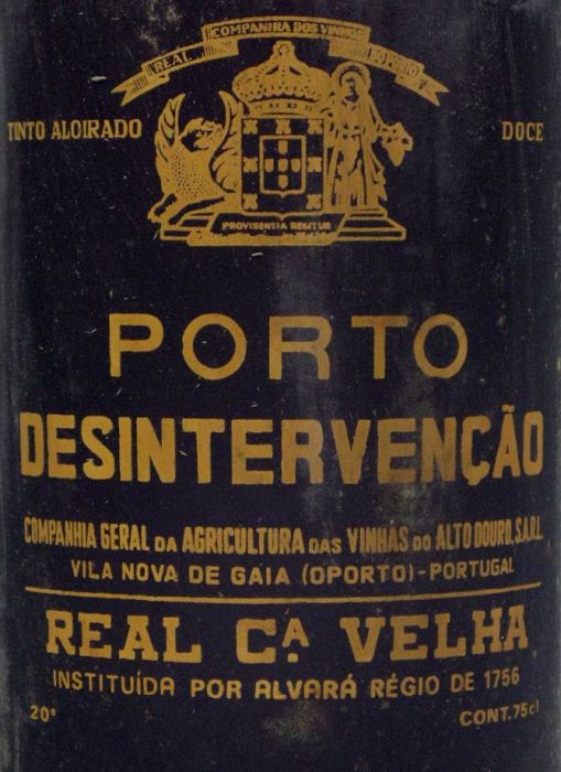 Real Companhia Velha Desintervenção Porto