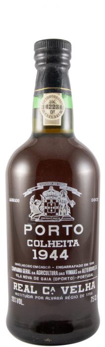1944 Real Companhia Velha Colheita Porto (garrafa pirogravada)