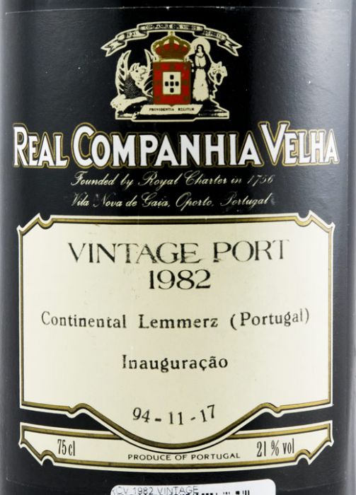1982 Real Companhia Velha Vintage Port