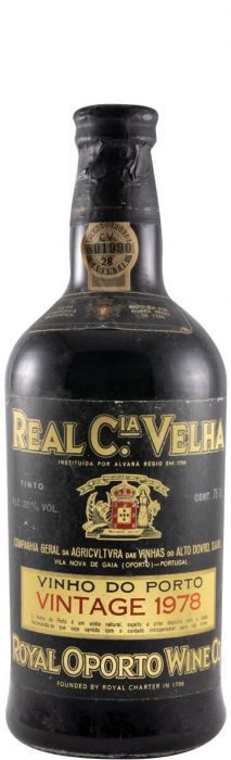 1978 Real Companhia Velha Vintage Port (low bottle)