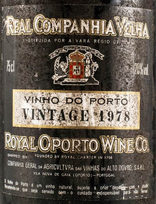 1978 Real Companhia Velha Vintage Porto