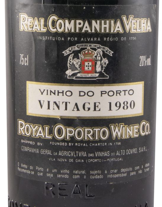 1980 Real Companhia Velha Vintage Port