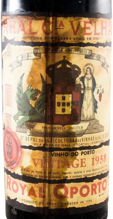 1958 Real Companhia Velha Vintage Porto