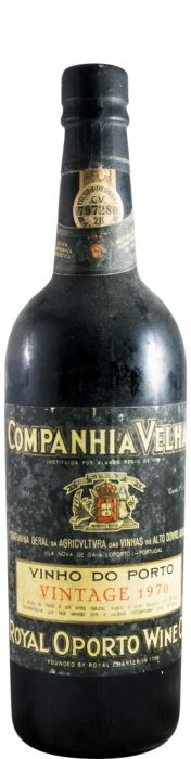 1970 Real Companhia Velha Vintage Porto (garrafa alta)