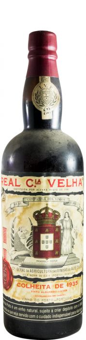 レアル・コンパーニャ・ヴェリャ・収穫・ポート・1935年（赤いボトルネック）