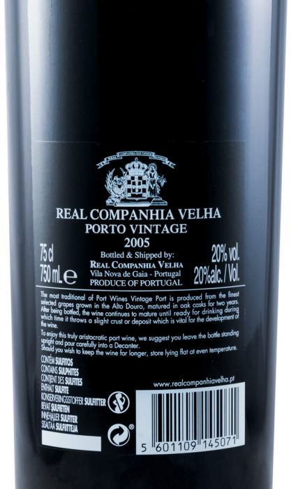 2005 Real Companhia Velha Vintage Port