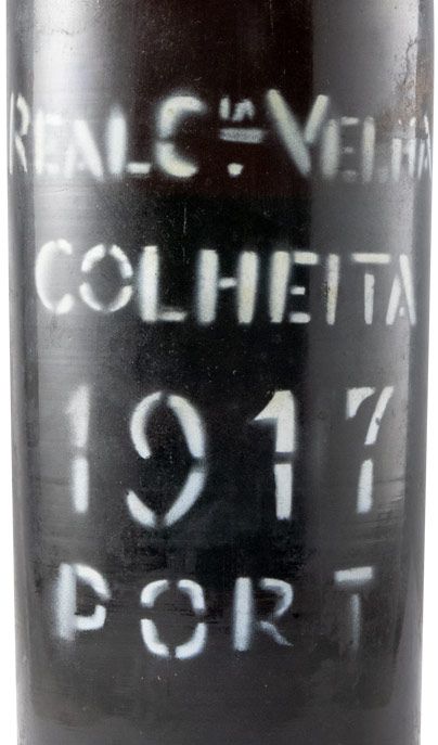 1917 Real Companhia Velha Colheita Port (pyrographed bottle)