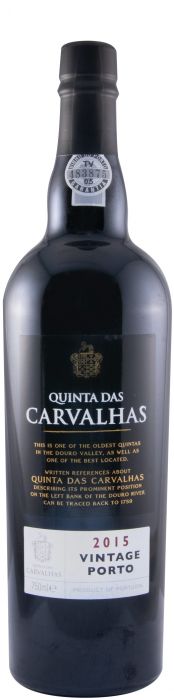 2015 Real Companhia Velha Quinta das Carvalhas Vintage Porto