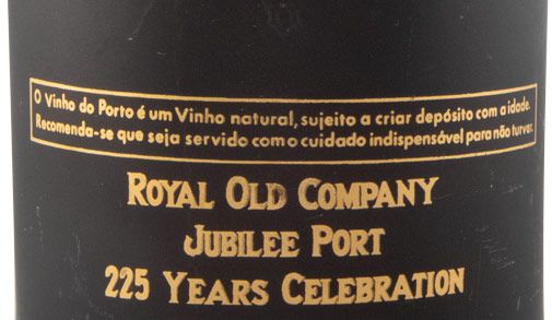 Real Companhia Velha El Rey Dom José Jubilee 225 Years Celebration Port