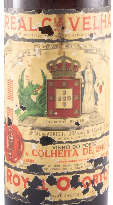 1940 Real Companhia Velha Colheita Porto (garrafa alta)