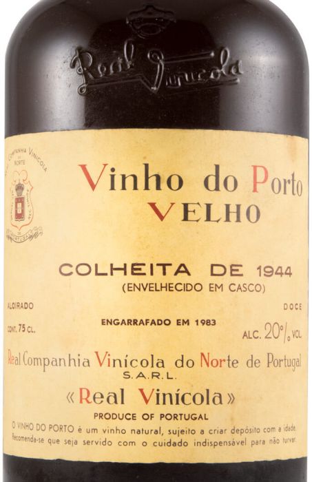 1944 Real Vinícola Colheita Port (yellow label)