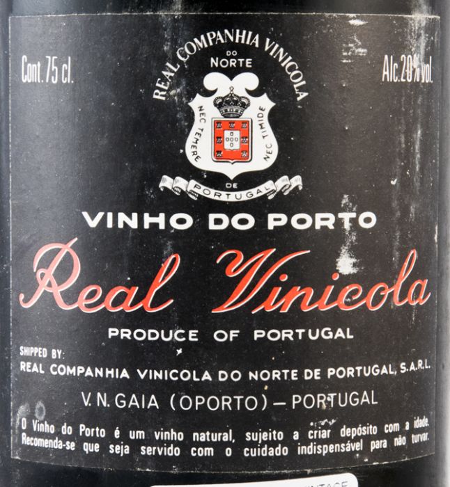 1980 Real Vinícola Vintage Porto