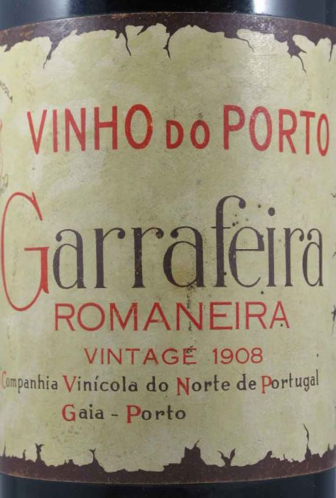 1908 Real Vinícola Garrafeira Romaneira Vintage Porto