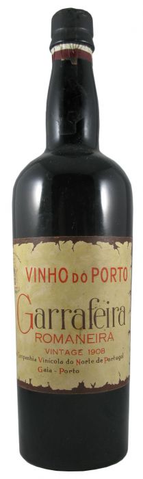 1908 Real Vinícola Garrafeira Romaneira Vintage Port