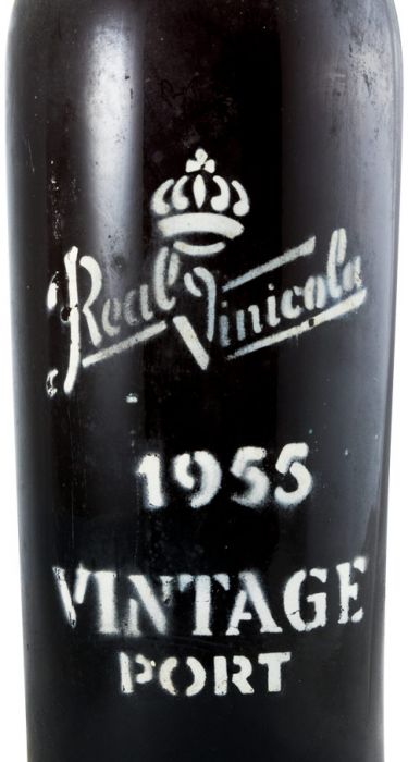 1955 Real Vinícola Vintage Porto (garrafa pirogravada)
