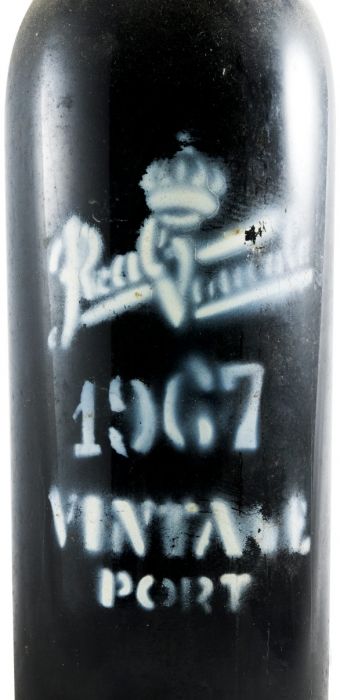 1967 Real Vinícola Vintage Port (pyrographed bottle)