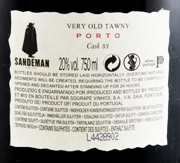 Sandeman Cask 33 Limited Edition Porto