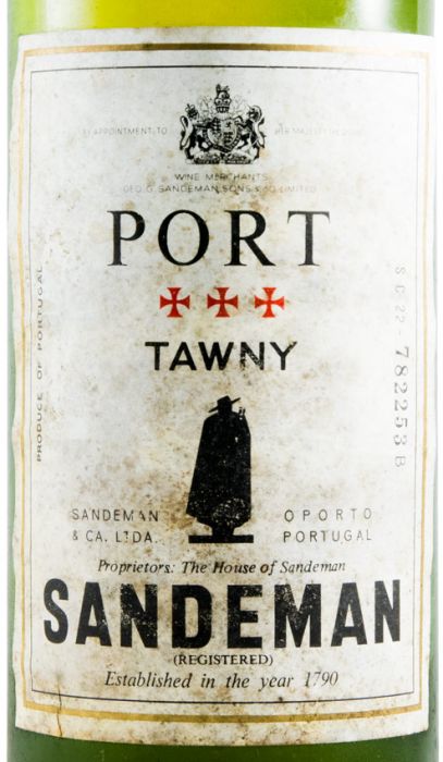 Sandeman 3 Cruzes Tawny Porto (garrafa antiga)