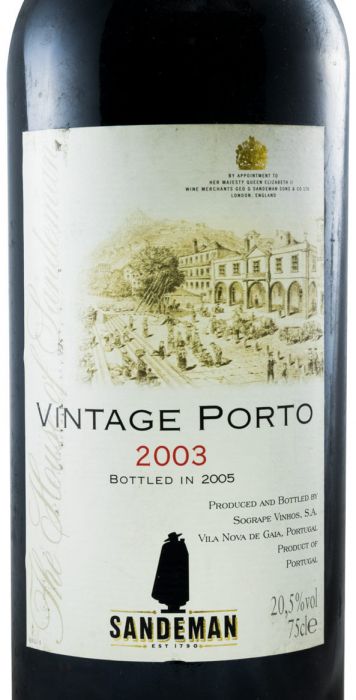 2003 Sandeman Vintage Porto
