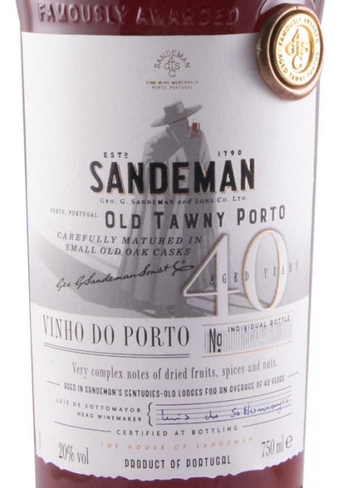 Sandeman 40 anos Porto