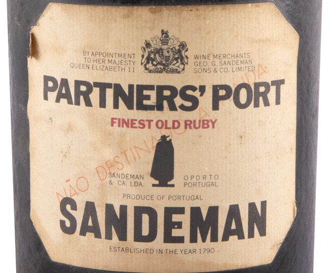 Sandeman Partner's Finest Old Ruby Porto
