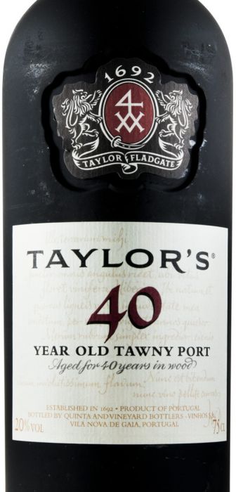 Taylor's 40 years Port