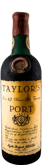 Taylor's +40 years Port (engarrafado em 1973)