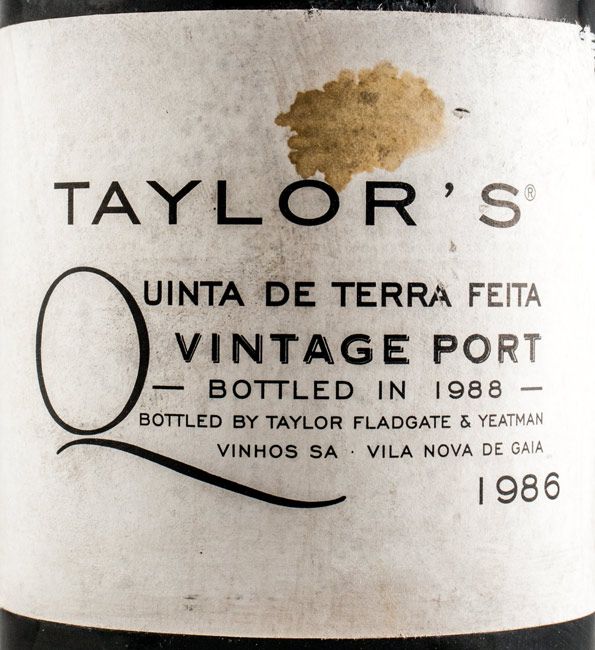 1986 Taylor's Quinta de Terra Feita Vintage Porto