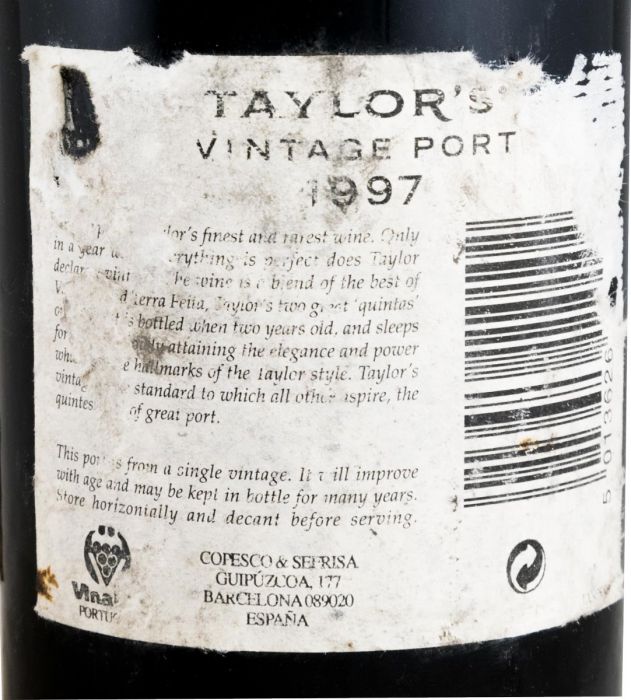 1997 Taylor's Vintage Porto