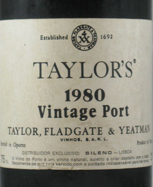 1980 Taylor's Vintage Port