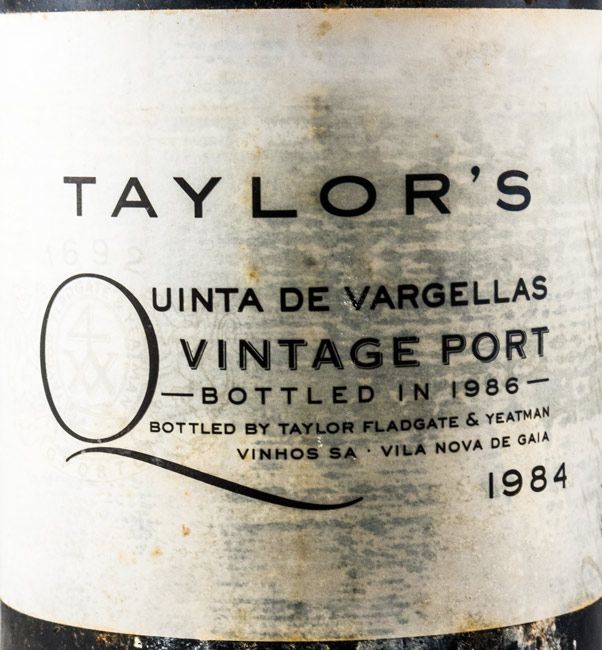 1984 Taylor's Quinta de Vargellas Vintage Port